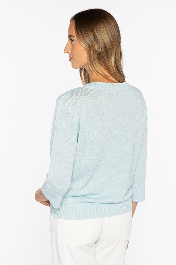 ELBOW SLEEVE PULLOVER