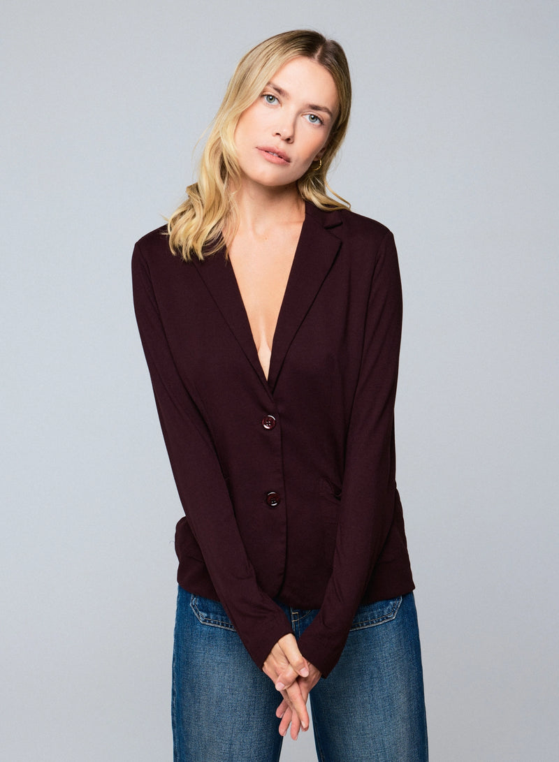 Soft Touch Two Button Blazer