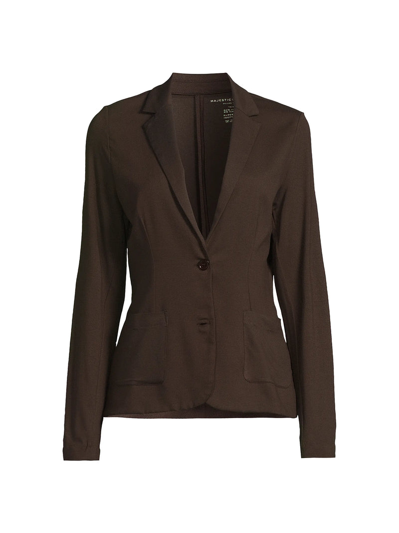 Soft Touch Two Button Blazer