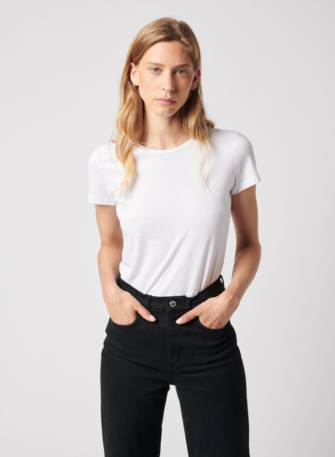 Cotton 'Silk Touch' Short Sleeve Crew Neck T-Shirt - CREW S/S - Majestic Filatures North America