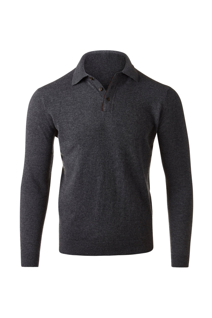 SUEDE TRIM POLO