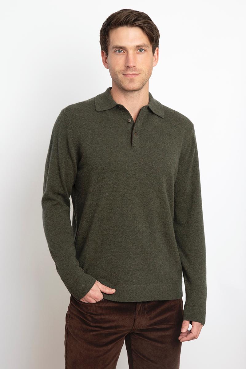 SUEDE TRIM POLO