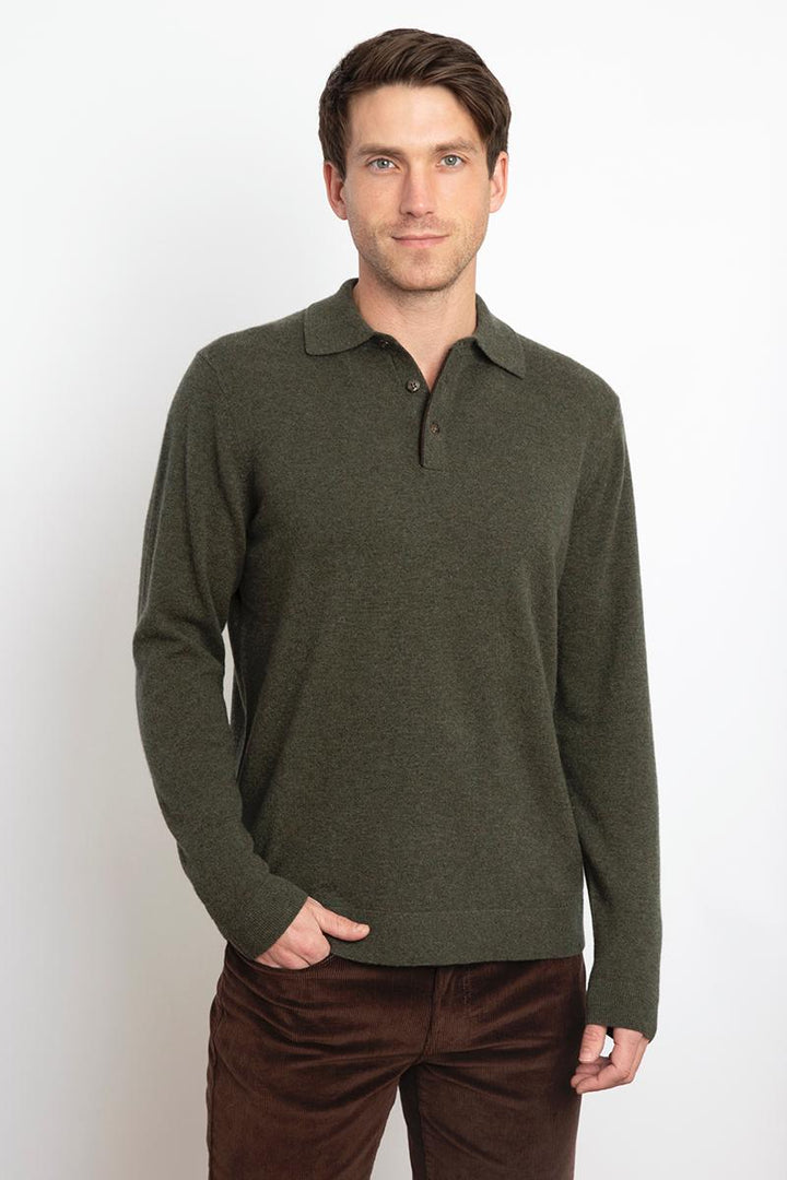 SUEDE TRIM POLO