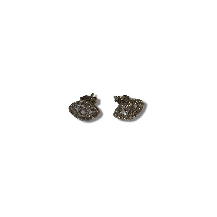 Mod-Vin Evil Eye Studs - Gold or Silver