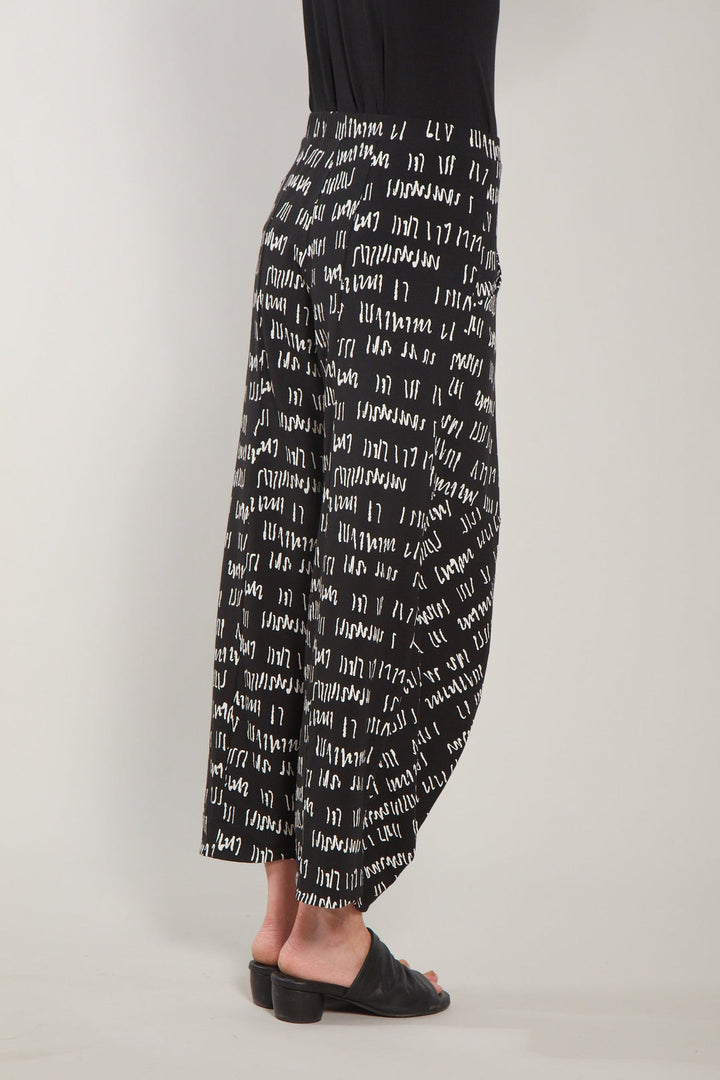Roxanne Pant Black Script