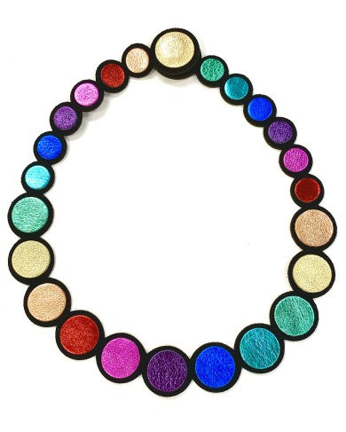 Rainbow Rounds Necklace