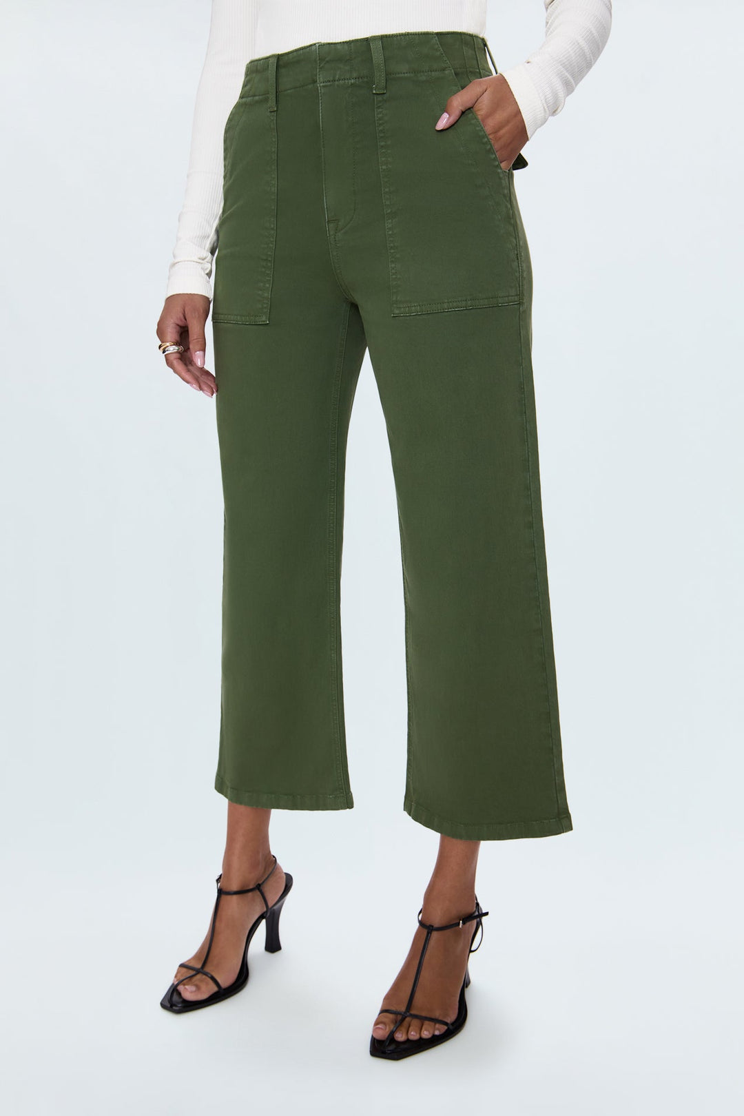 Sophia Utility Pant Basil
