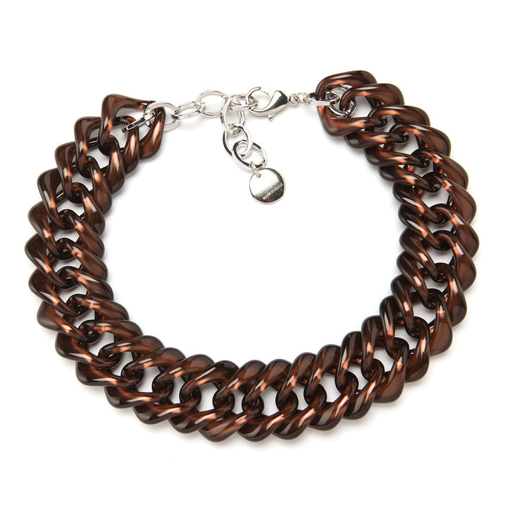 Evelyn Necklace in Hickory