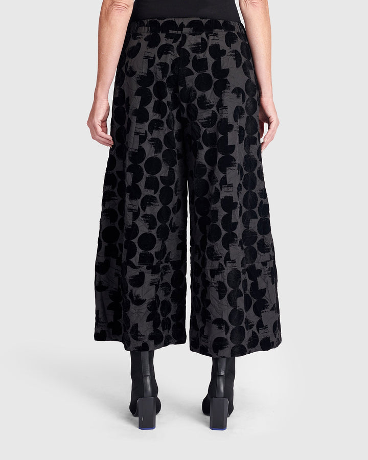 Hematite Wide Leg Pants, Crescent