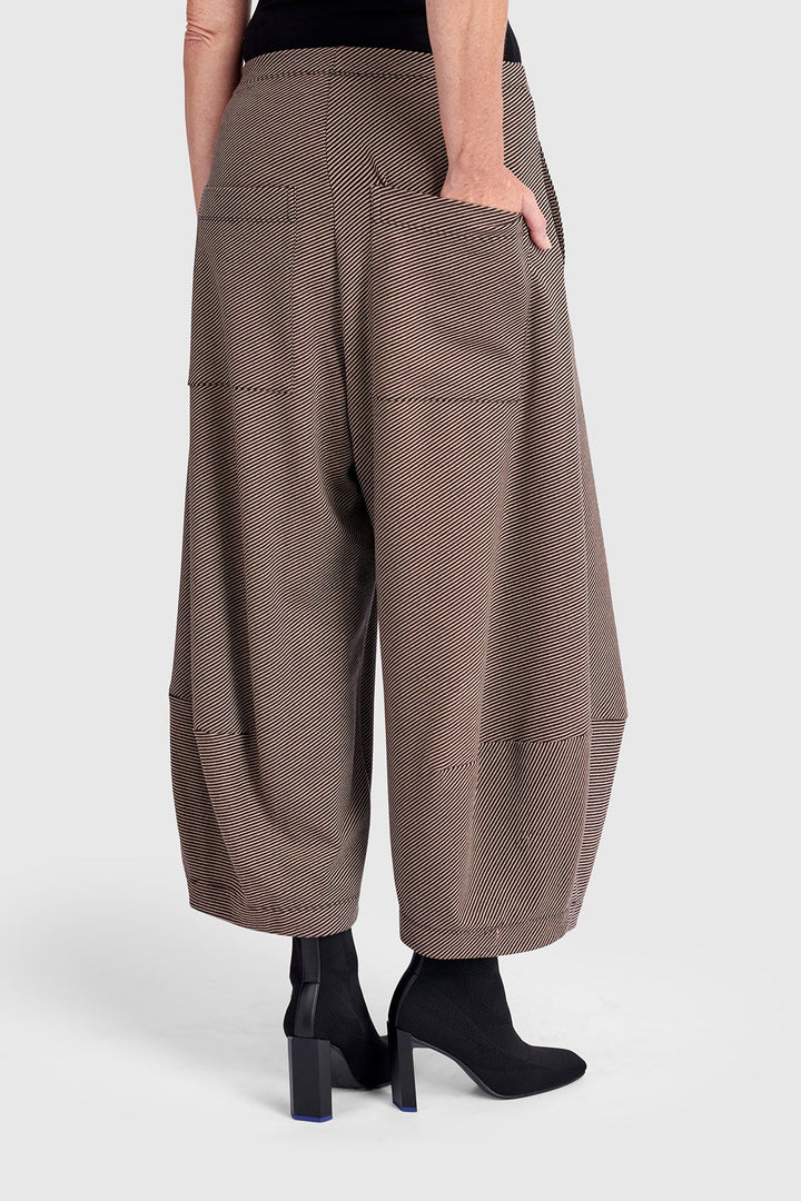 Uptown Lantern Pants, Chocolate