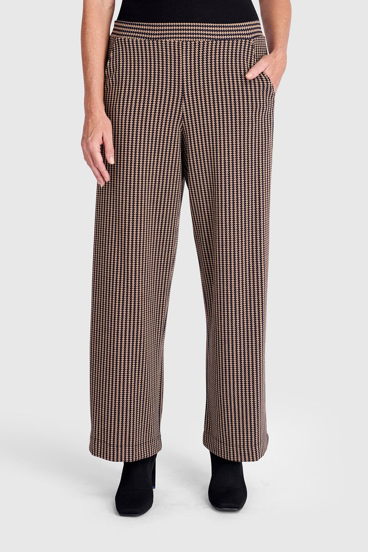 Park Straight Pants, Chocolate