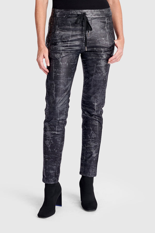 Static Iconic Stretch Jeans, Iron