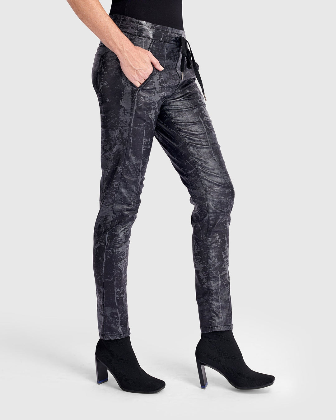 Static Iconic Stretch Jeans - Iron