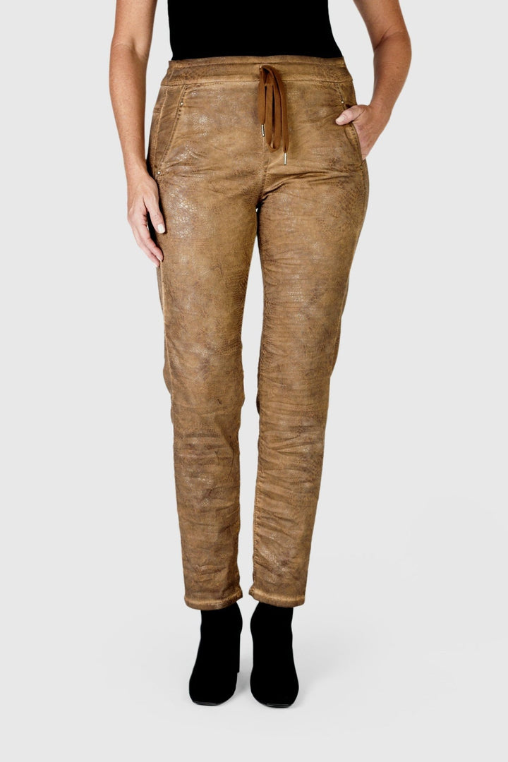 Crocodile Iconic Stretch Jeans, Sienna