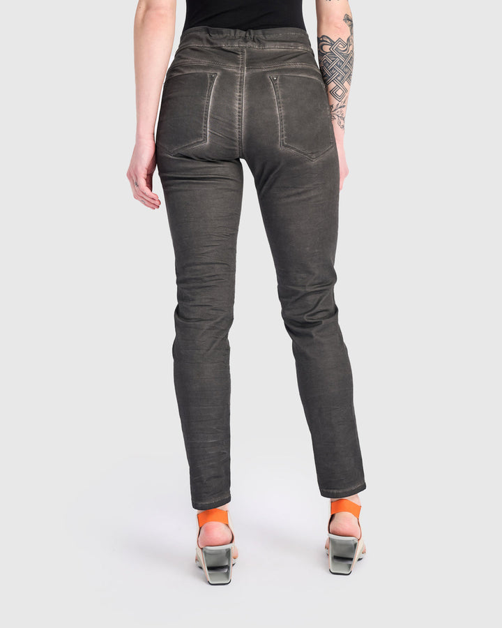 Washed Iconic Jeans Steel