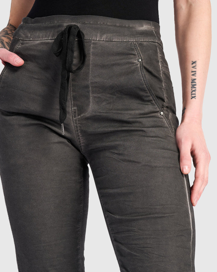 Washed Iconic Jeans Steel