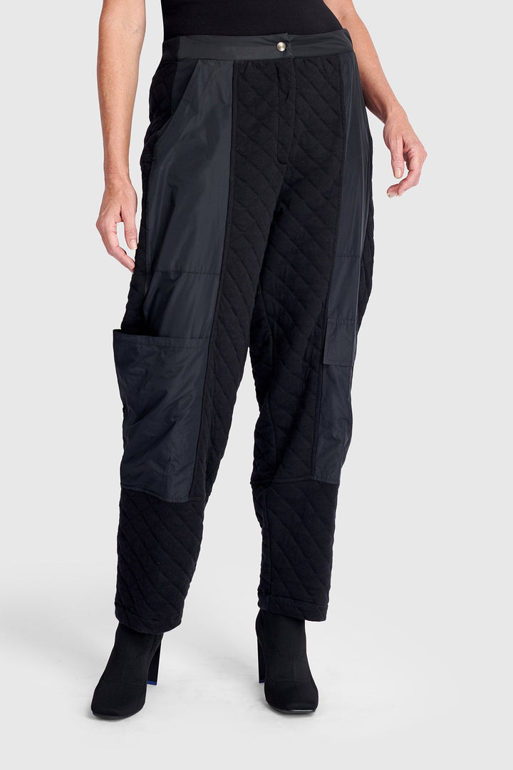 Urban Strapped Pants, Black
