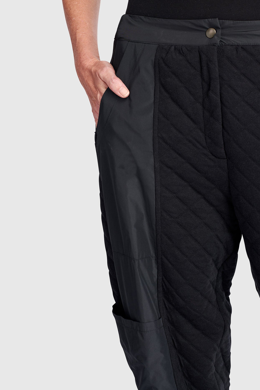 Urban Strapped Pants, Black