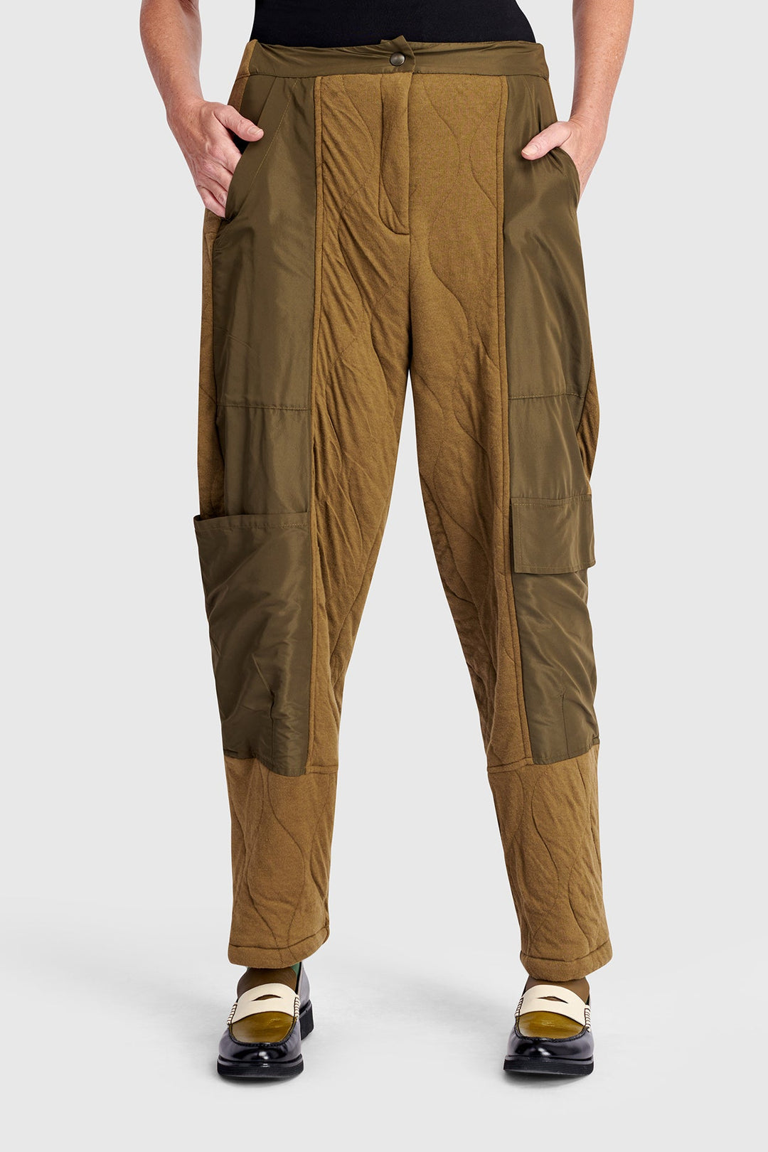 Urban Strapped Pants, Khaki
