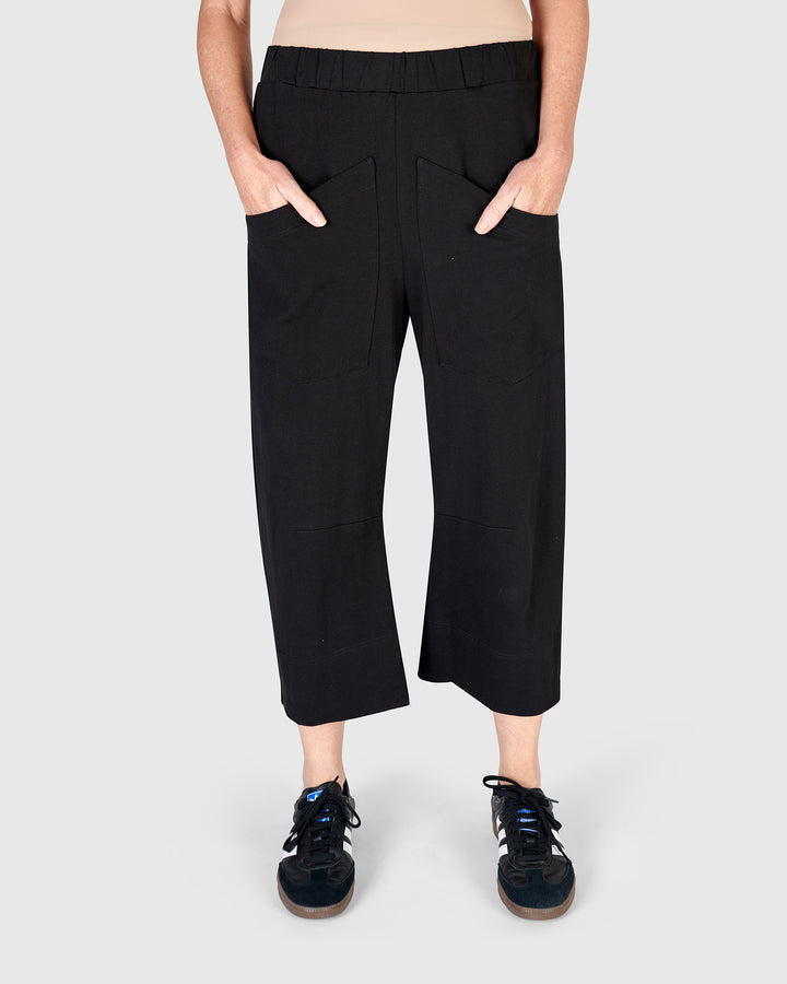 Pull On Pants Black