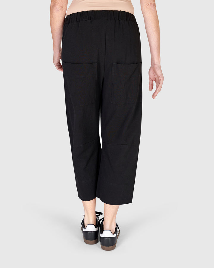 Pull On Pants Black