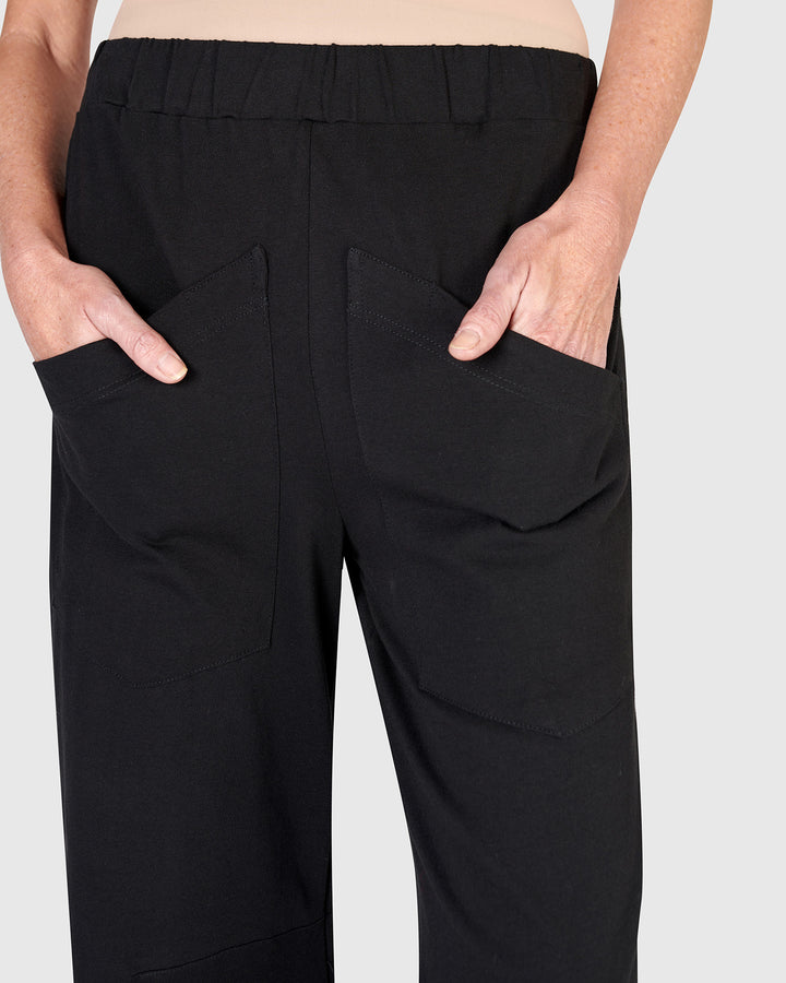 Pull On Pants Black