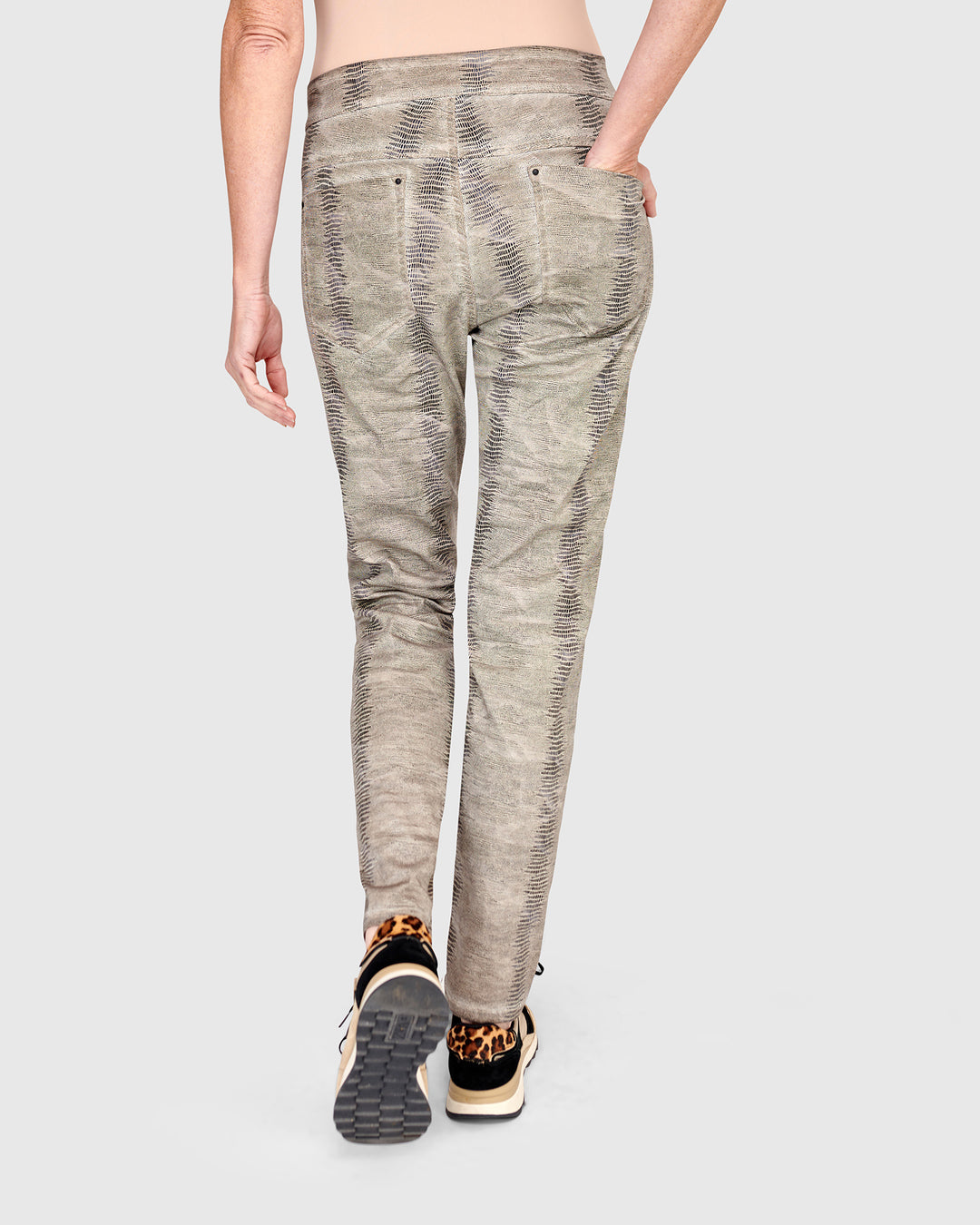 Drawstring Pants Grey