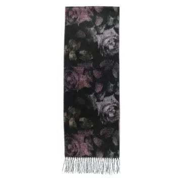 Pixelated Roses Scarf