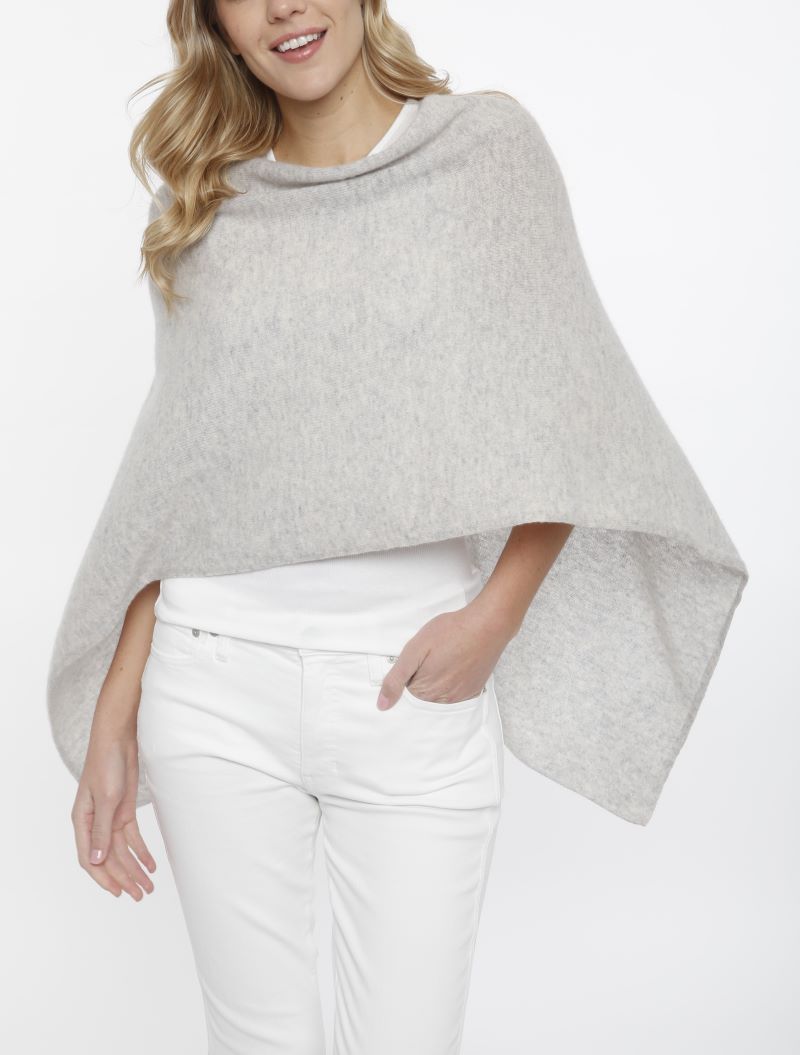 Cashmere Poncho Top