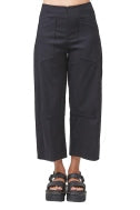 Rimini Pant in Stretch Twill in Black