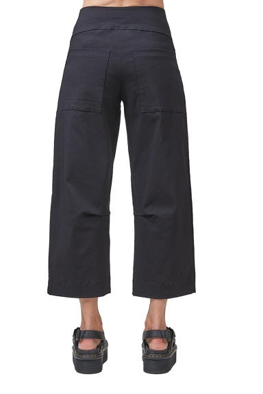 Rimini Pant in Stretch Twill in Black