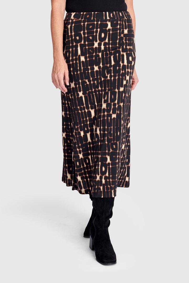 Glyph Pencil Skirt, Matrix