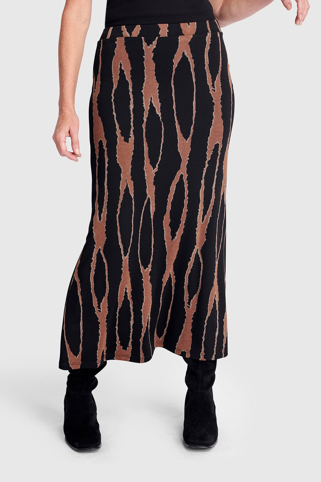 Laurel Pencil Skirt, Wood