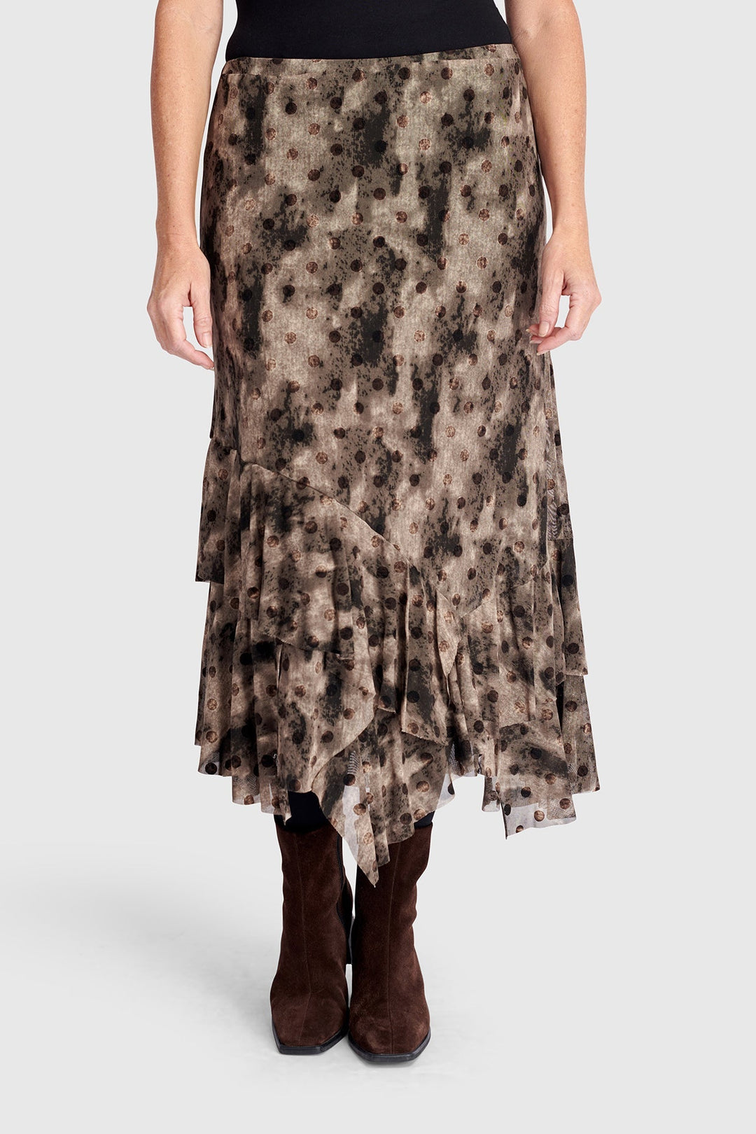 Wend Mesh Skirt, Aquarelle