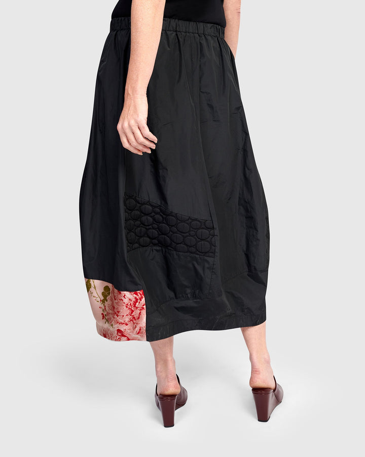 Lauryn Cocoon Skirt Black