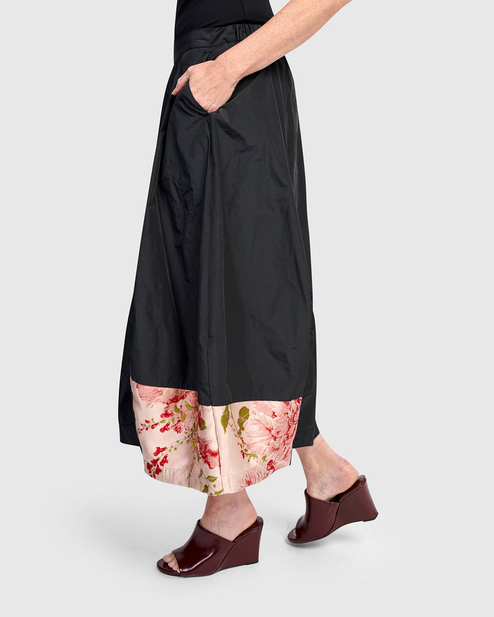Lauryn Cocoon Skirt Black