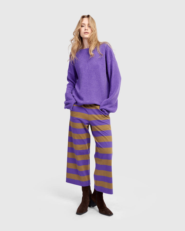 Chacha Reversible Cardigan - Purple