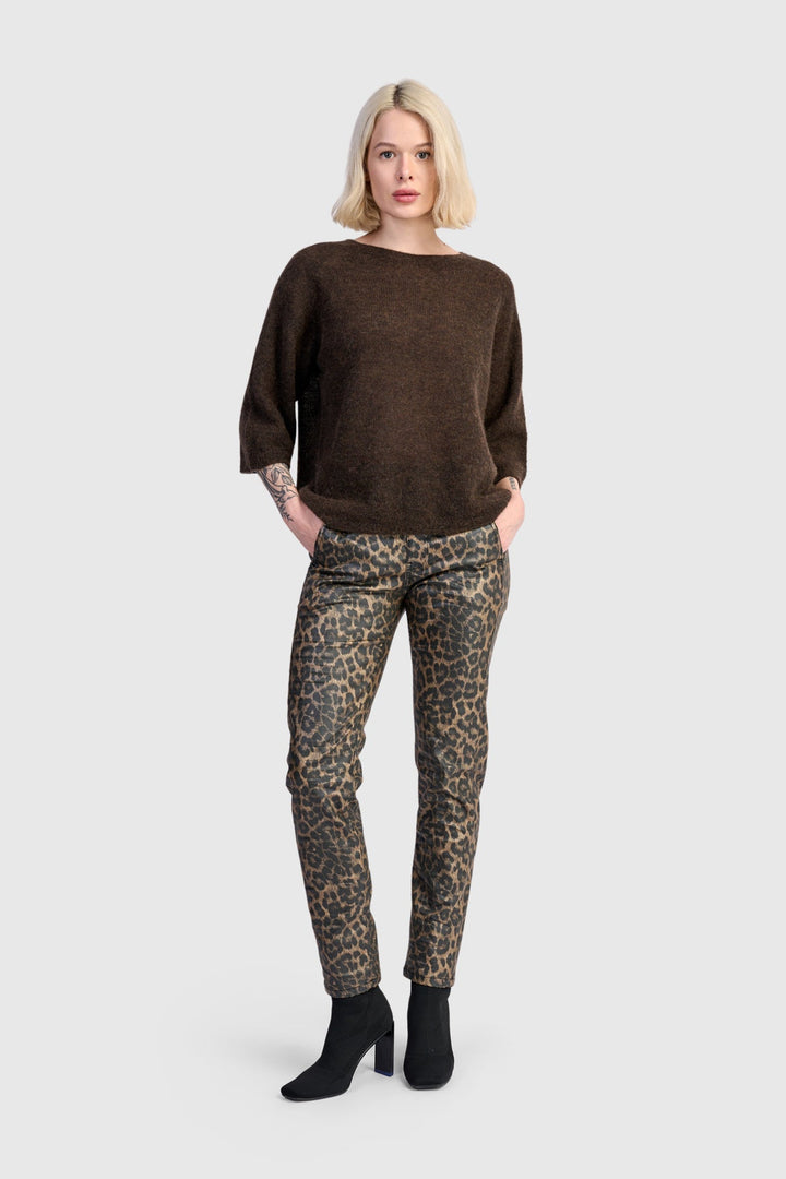 Core Pullover Sweater, Coffee