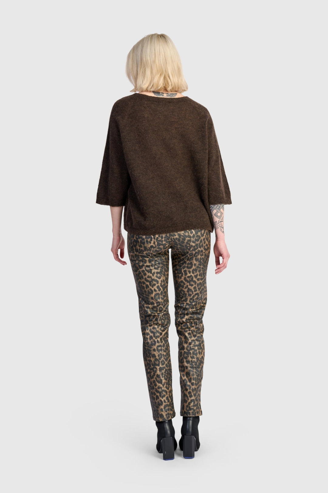 Core Pullover Sweater, Coffee