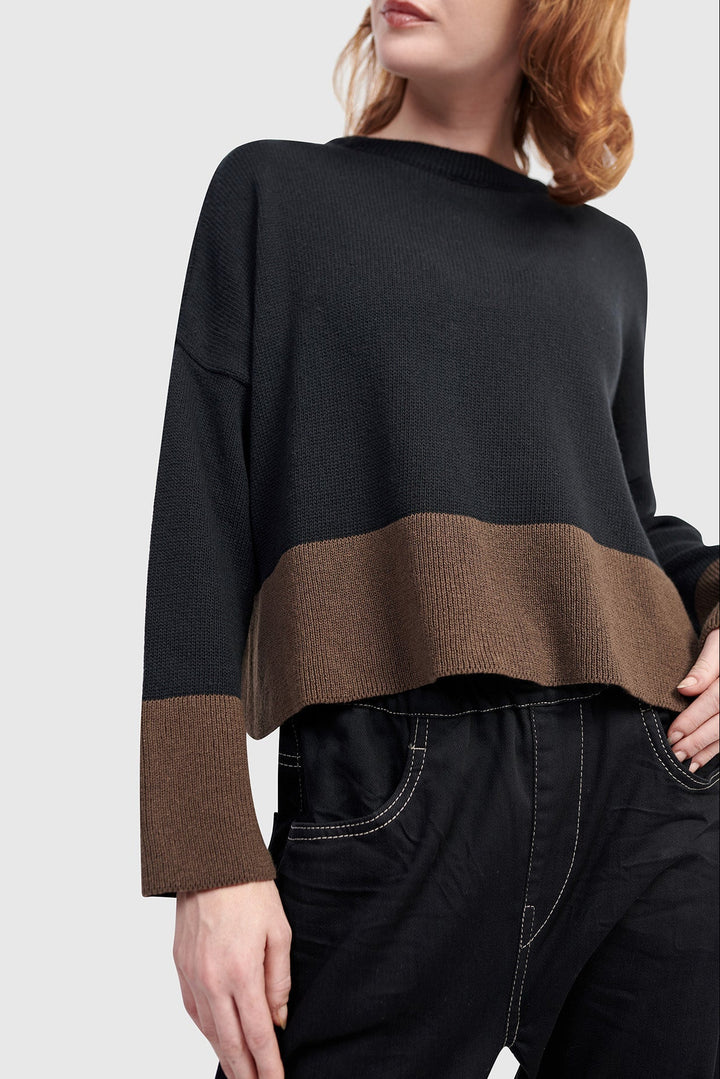 Vista Block Sweater, Mix
