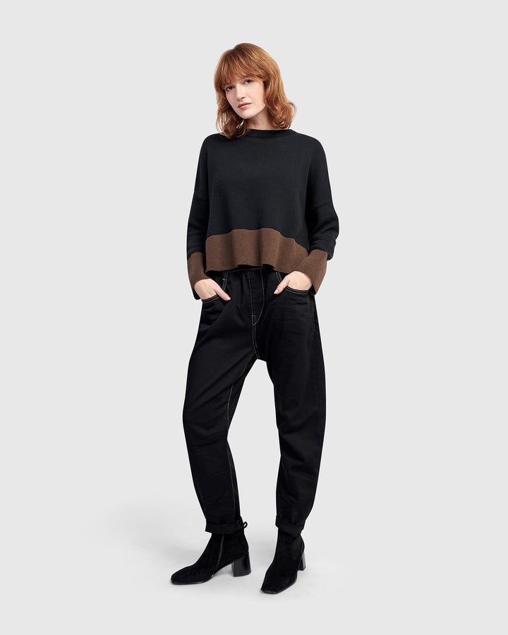 Vista Block Sweater, Mix