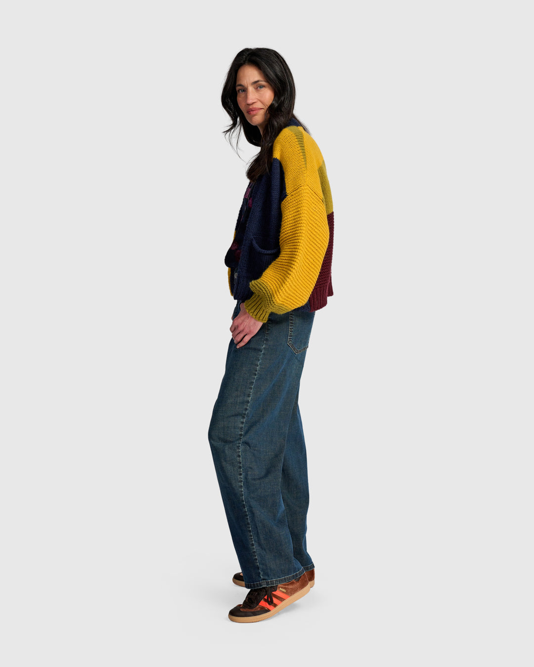 Carnival Chunky Cardigan, Honey