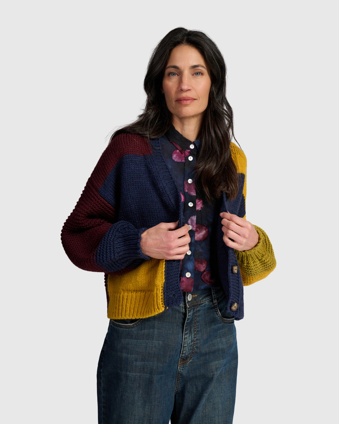 Carnival Chunky Cardigan, Honey