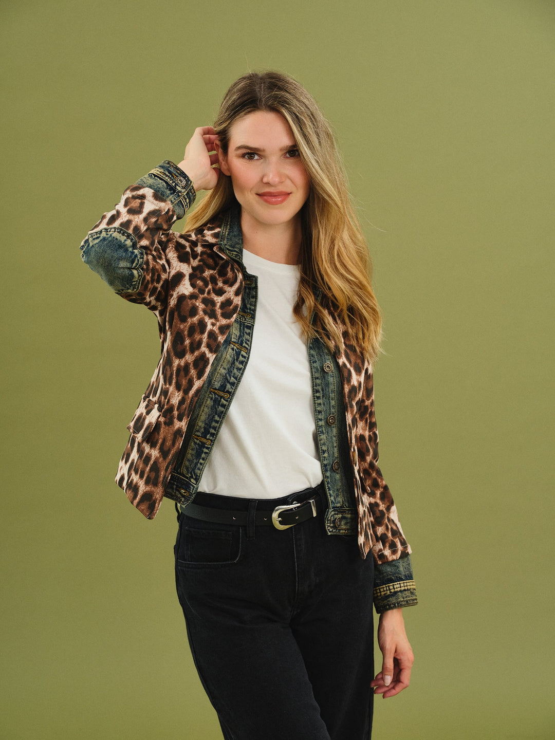Clarissa Jacket Vintage Leopard