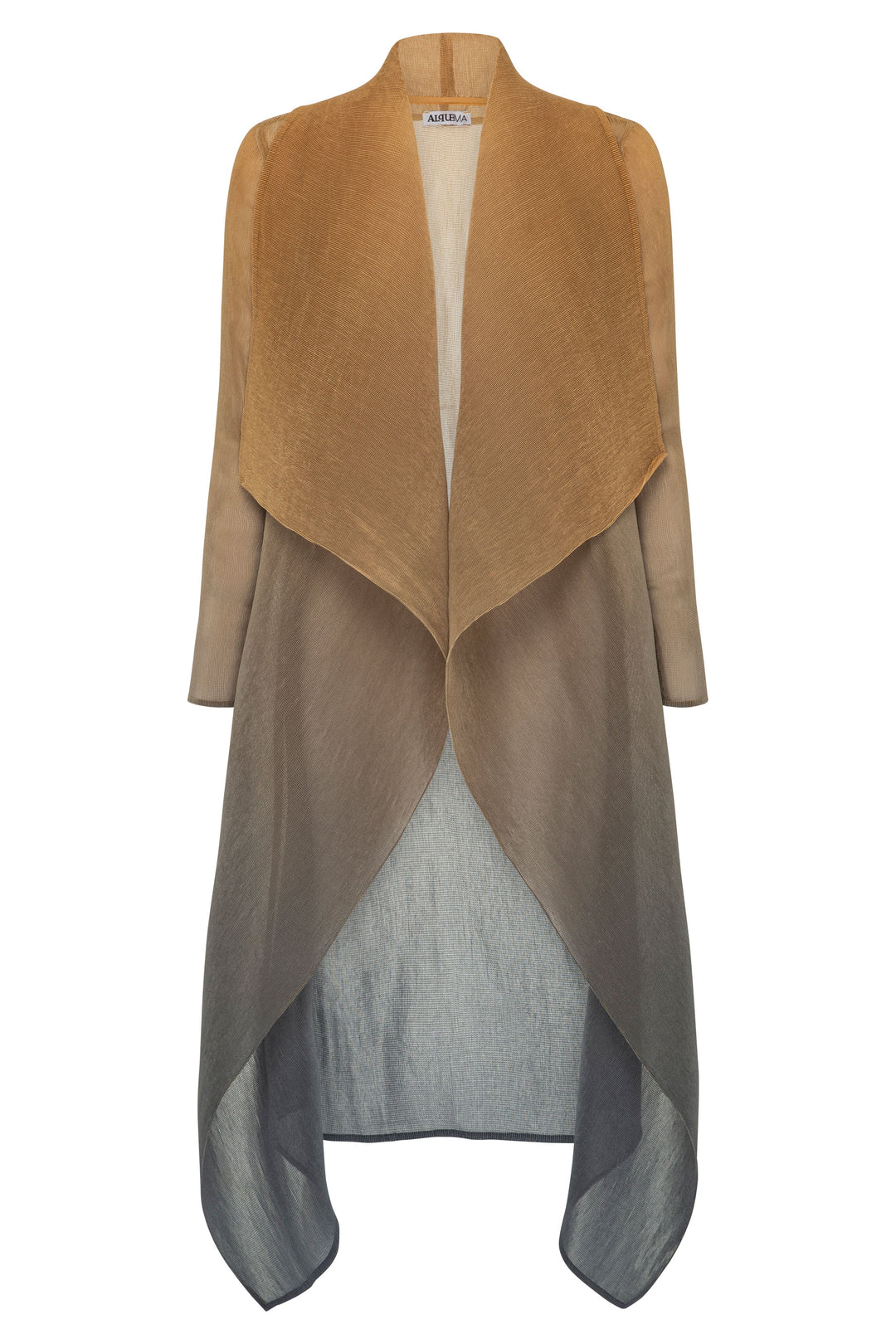 Collare Ombre Coat Gold to Charcoal