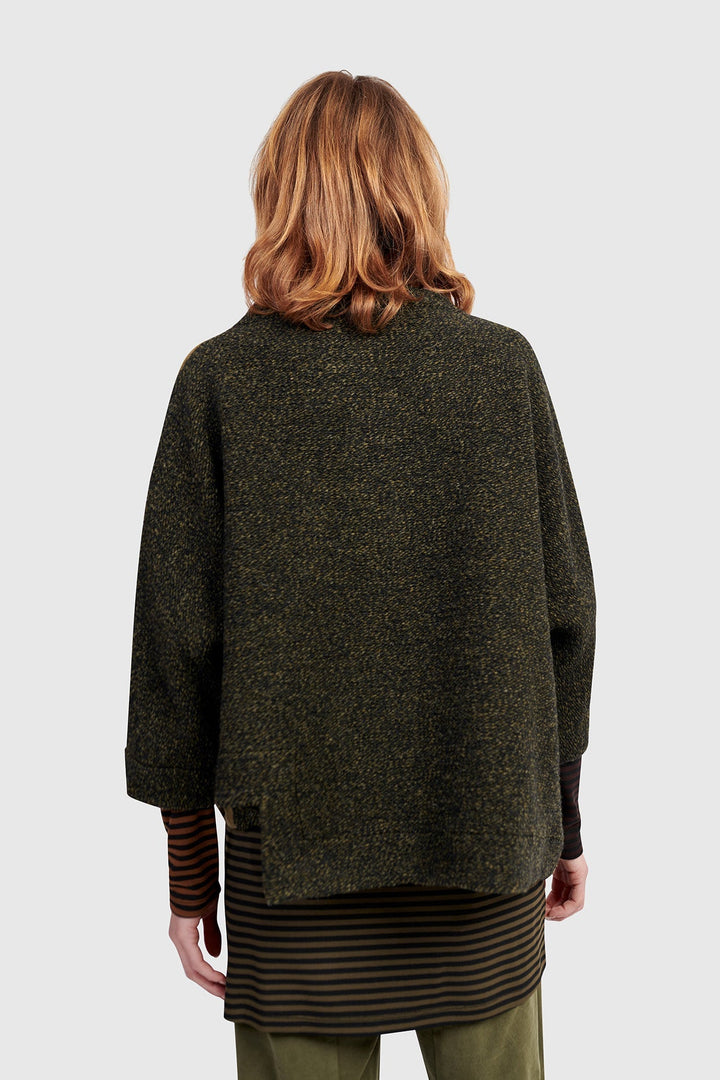 Urban Sah Quilted Pullover, Khaki