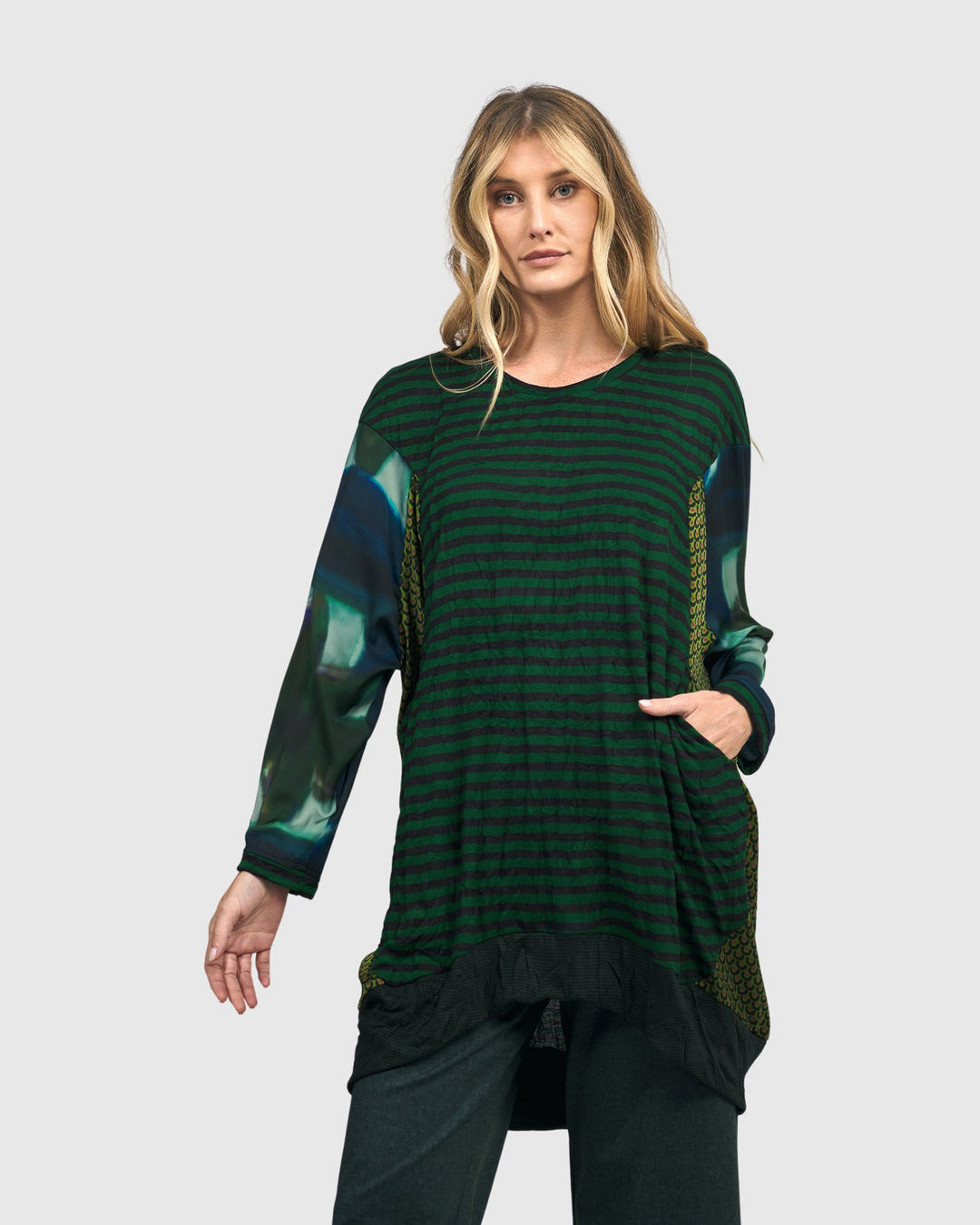 Anthea Tunic Top, Forest