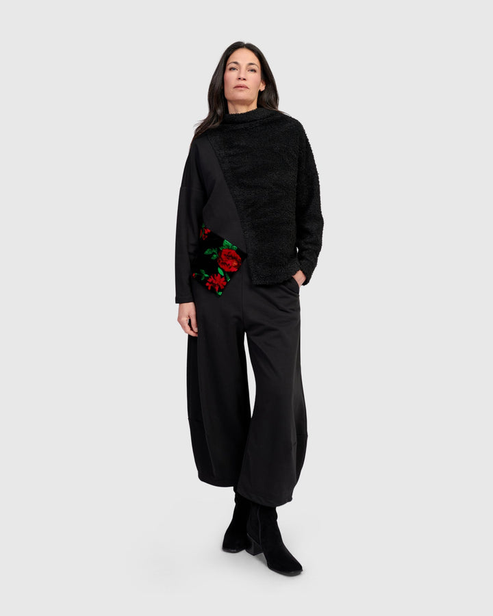 Razzi Boucle Jumper, Roses