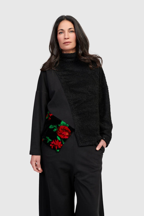 Razzi Boucle Jumper, Roses