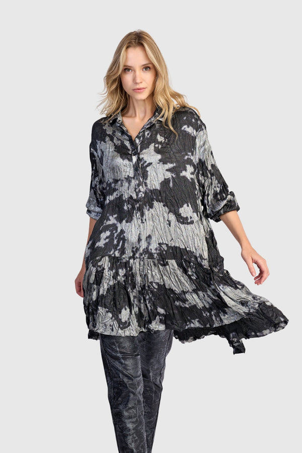 Sizzle Tunic, Silver